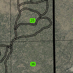Squaw Flat Ranch T13S R11E Township Map Preview 3