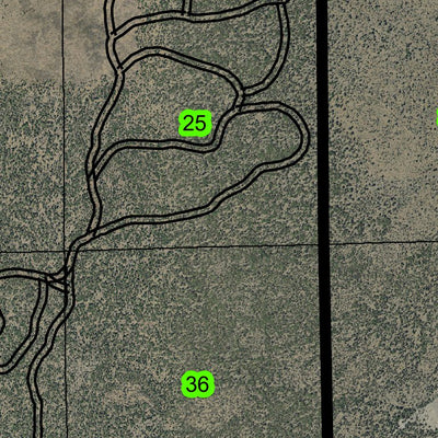 Squaw Flat Ranch T13S R11E Township Map Preview 3