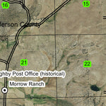 Morrow Ranch T12S R15E Township Map Preview 2