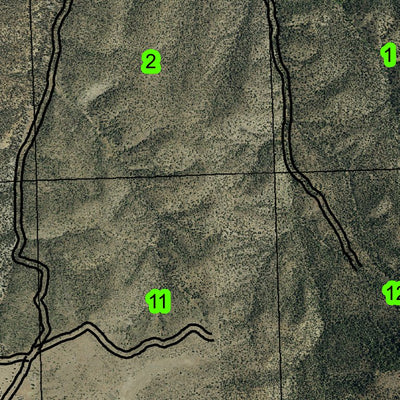 Morrow Ranch T12S R15E Township Map Preview 3