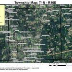 Parkdale T1N R10E Township Map Preview 1