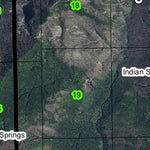 Indian Mountain T1N R8E Township Map Preview 2