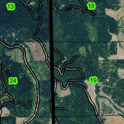 Beaver Creek T1N R11E Township Map Preview 2