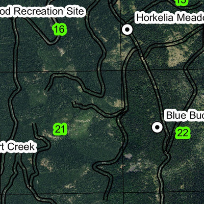 Robinhood Creek T2S R10E Township Map Preview 2