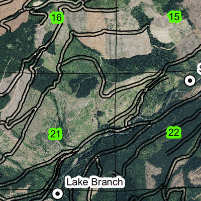 Dee Flats T1N R9E Township Map Preview 2