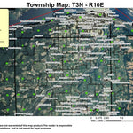 Hood River T3N R10E Township Map Preview 1