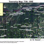 Viento Creek T3N R9E Township Map Preview 1