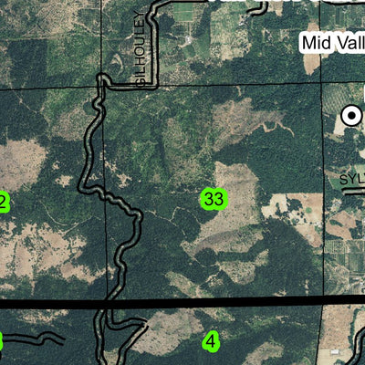 Pine Grove T2N R10E Township Map Preview 3