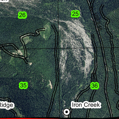 Mineral Creek T3S R9E Township Map Preview 3