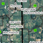 Indian Lake T2N R11E Township Map Preview 2