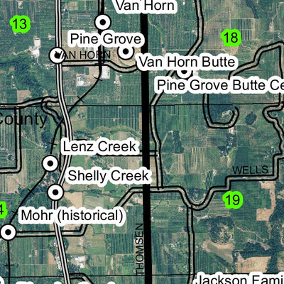 Indian Lake T2N R11E Township Map Preview 2
