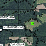 Bridal Vail Falls T1N R5E Township Map Preview 2