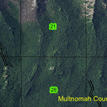 Bridal Vail Falls T1N R5E Township Map Preview 3