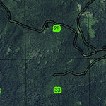 Big Bend Mountain T1S R7E Township Map Preview 3