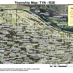 Portland T1N R2E Township Map Preview 1
