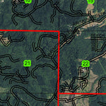 Dixie Mountain T3N R2W Township Map Preview 2