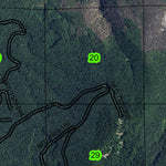 Multnomah Falls T1N R6E Township Map Preview 3