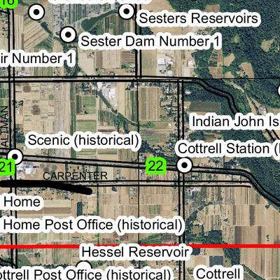 Pleasant Home T1S R4E Township Map Preview 2