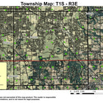 Gresham T1S R3E Township Map Preview 1