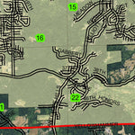 Gresham T1S R3E Township Map Preview 2