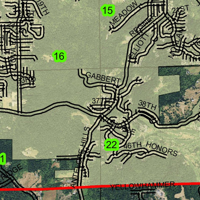 Gresham T1S R3E Township Map Preview 2