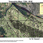 Portland T2N R1E Township Map Preview 1