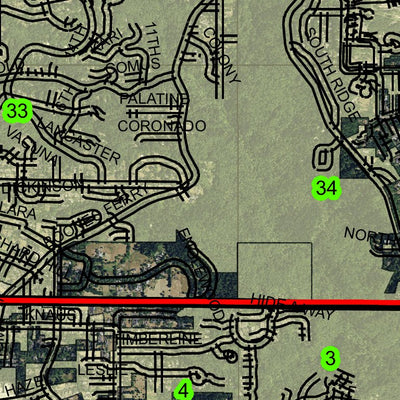 Portland T1S R1E Township Map Preview 3