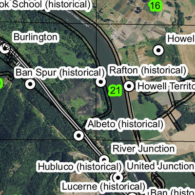 Portland T2N R1W Township Map Preview 2