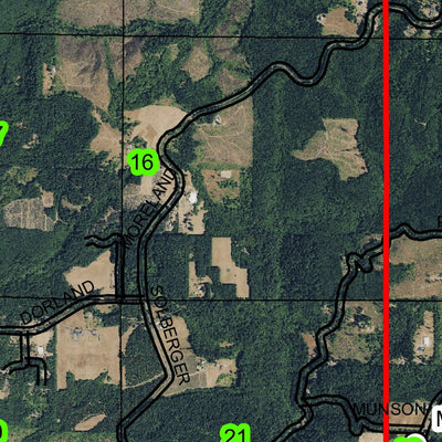 Sky Ranch T2N R2E Township Map Preview 3