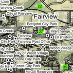 Troutdale T1N R3E Township Map Preview 2