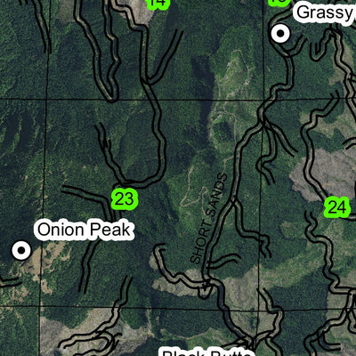 Cannon Beach T4N R10W Township Map Preview 2