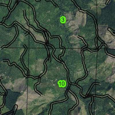 Cannon Beach T4N R10W Township Map Preview 3