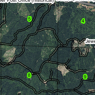 Pope Ridge T5N R7W Township Map Preview 3