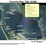 Clatsop Spit T8S R10W Township Map Preview 1