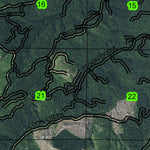 Elk Mountain T7N R7W Township Map Preview 2