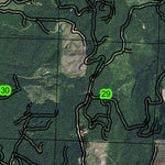 Elk Mountain T7N R7W Township Map Preview 3