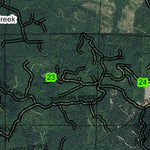 Bear Creek Reservoir T7N R8W Township Map Preview 3