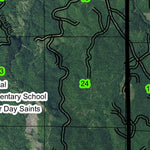 Seaside T6N R10W Township Map Preview 2