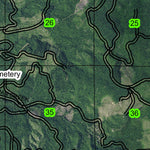 Seaside T6N R10W Township Map Preview 3