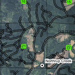 Fishhawk Lake T6N R6W Township Map Preview 2
