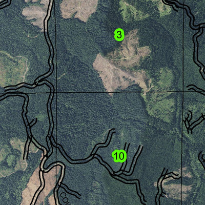 Fishhawk Lake T6N R6W Township Map Preview 3