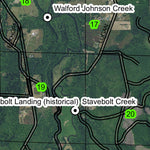 Gearhard T7S R10W Township Map Preview 2