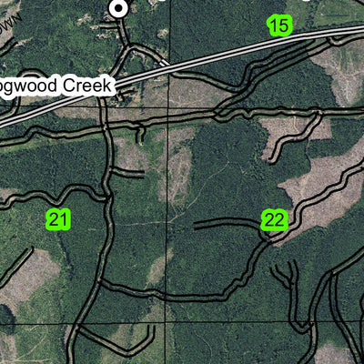 Knappa Junction T8N R7W Township Map Preview 2