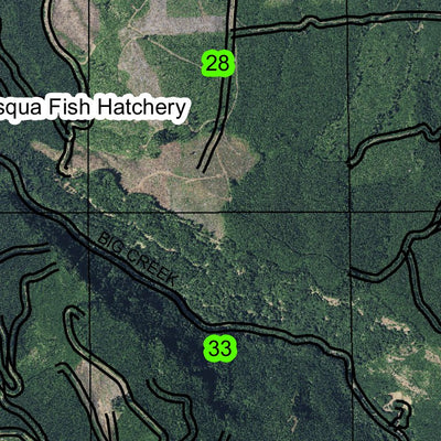 Knappa Junction T8N R7W Township Map Preview 3