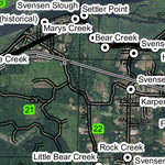 Knappa T8N R8W Township Map Preview 2