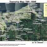 Astoria T8N R9W Township Map Preview 1