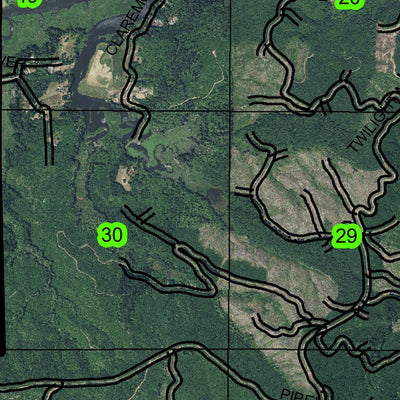 Astoria T8N R9W Township Map Preview 3