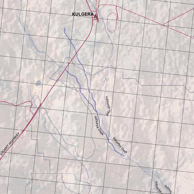 Getlost Map 5546 KULGERA Recreation Map V12b 1:75,000 Preview 3