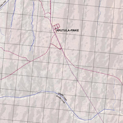 Getlost Map 5846 FINKE Recreation Map V12b 1:75,000 Preview 3
