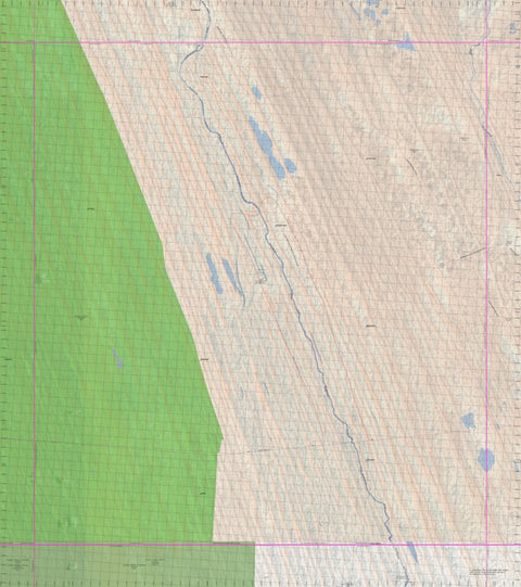 Getlost Map 6646 GOONAMILLERA Recreation Map V12b 1:75,000 Preview 1